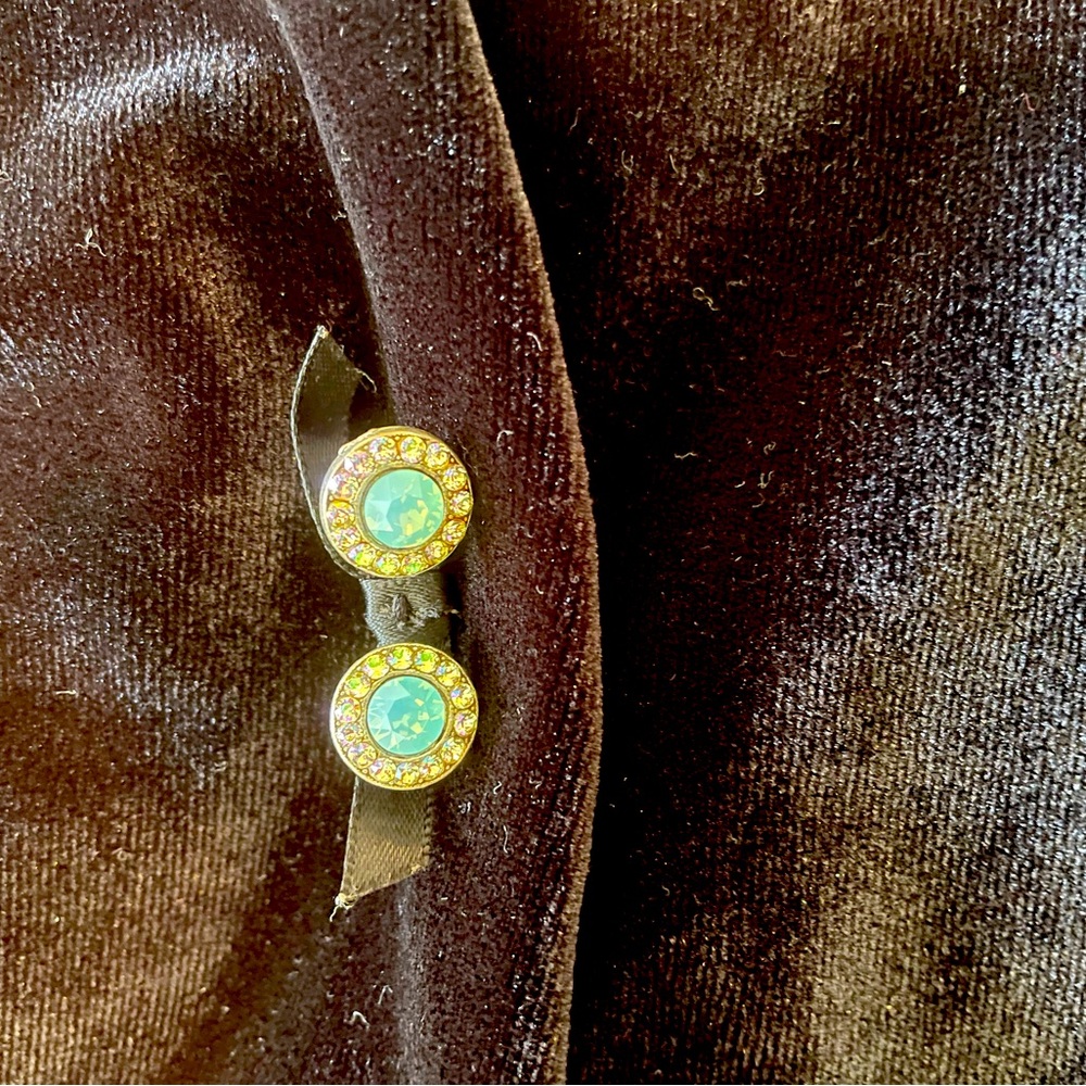Large stud earrings